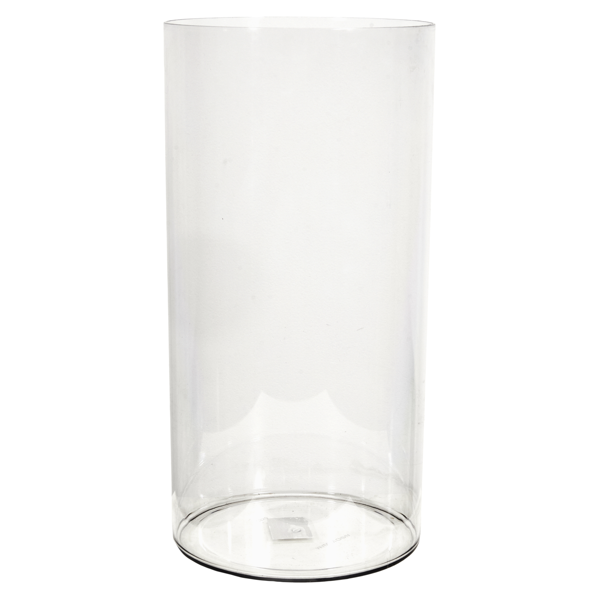 Plastic vase Cylinder
